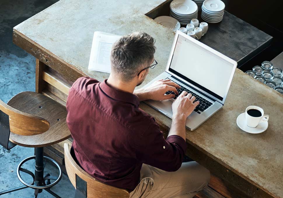 Entrepreneur using SouthState Treasury Navigators